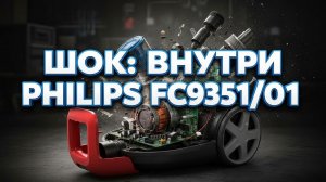 Разбор пылесоса Philips FC9351/01
