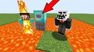 НАЖМИ КНОПКУ , ЧТОБЫ ВЫЖИТЬ В МАЙНКРАФТ ИСПЫТАНИЯ ! ПРО И ЧИТЕР ПРОХОДЯТ КАРТУ ТРОЛЛИНГ ЛОВУШКА