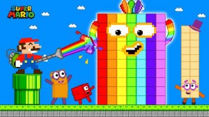 😹🎨Марио помогает блокам раскрасить 70 новых скинов в лабиринте