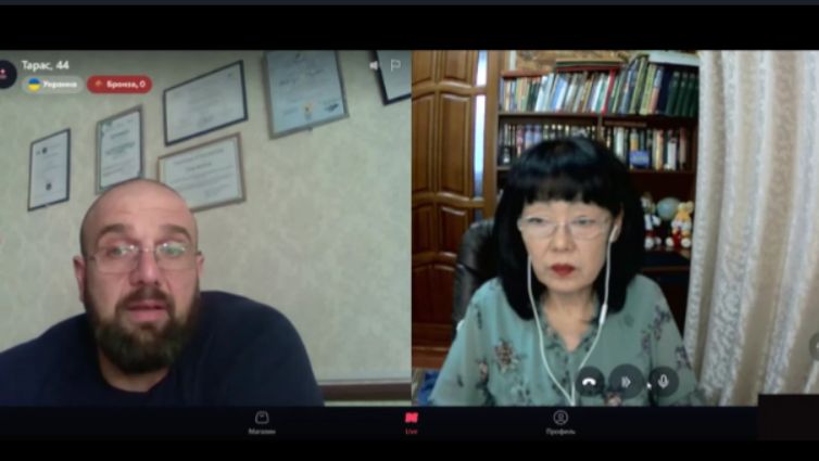 Тарас, психотерапевт на Украине, успел отключиться.