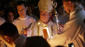 Католическая Пасха в Москве: литургия в соборе, освящение куличей и обед в кругу семьи