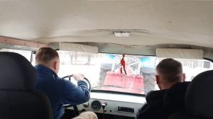 Едем через лес на "буханке". ч. 3