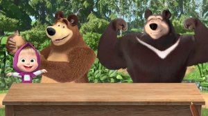 Маша и Медведь Пицца