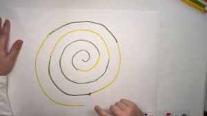 Дыхательный рисунок пальцами