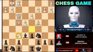 Stockfish18продемонстрировалблестящиеловушкивдебютепротивAlphaZeroв2026годуStockfishпротивAlphaZeroр