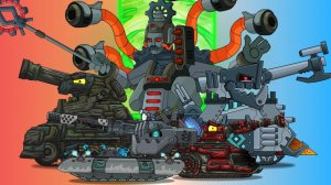 Техно-Левиафан - миссия спасения превращается в кошмар! - Мультики про танки