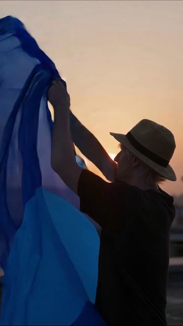 Загадочный вечер на крыше #закат #город #лето