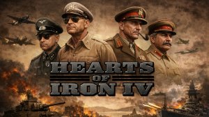 Hearts of Iron IV прохождения за германию №1.