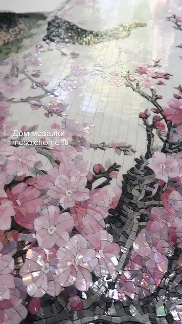 Детали потрясающе красивого панно 