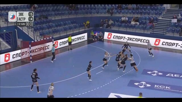 Броски Звезды в игре Звезда vs Астраханочка (матч за 3-4)