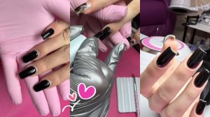 Снятие Чёрного Геля/Укрепление/Покрытие Чёрным Гелем из флакона