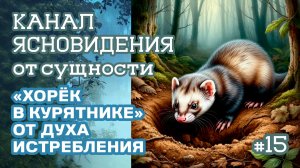 «Хорёк в курятнике» от духа истребления - 15 | Канал ясновидения от сущности | Прямые порталы