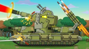 КВ-6 спасает товарищей! - Мультики про танки