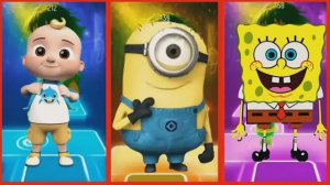 Кокомелон против Миньонов и Губки Боба: Музыкальный Баттл в Тайлс Хоп — Ритм ЭДМ