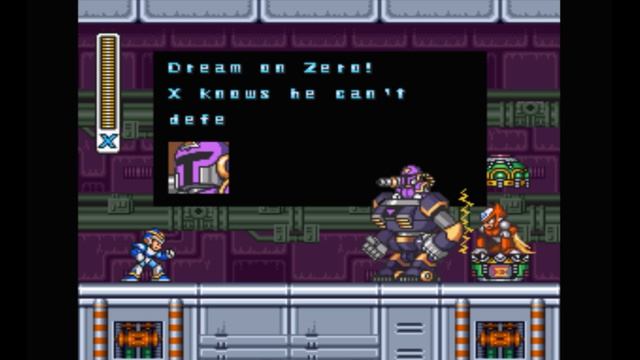 Super Nintendo (Snes) 16-bit Mega Man X 1 Battle with Bosses Прохождение