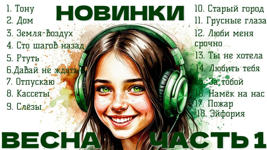 Новинки Весны 2026 часть 1. НЮ Земля-воздух, Тону, Ртуть, Сто шагов назад, Джони Эйфория и другие