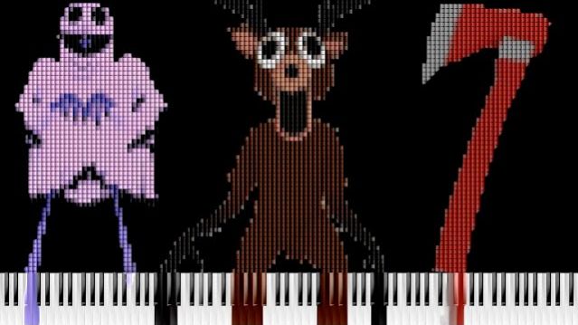 99 НОЧЕЙ В ЛЕСУ | ТЕМАТИКА КОНЦА 🎹 КАВЕР НА ПИАНИНО И МИДИ-АНИМАЦИЯ #PIANO