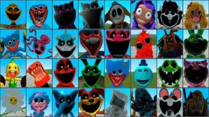 POPPY PLAYTIME: ГЛАВА 1–5 — ВСЕ ДЖАМПСКЭРЫ В GARRY’S MOD