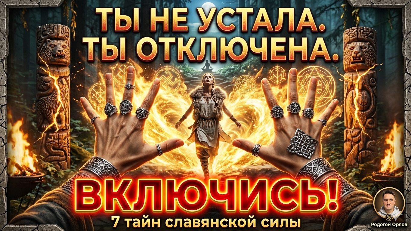 Тайная сила славянских женщин: её выжигали, чтобы ты не включилась