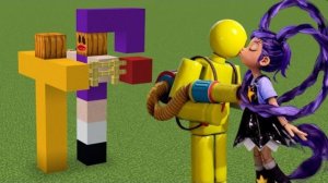 POPPY PLAYTIME — ЛИЛИ ЛАВБРЕЙДЗ ЦЕЛУЕТ THE PLAYER | ADDON В MINECRAFT