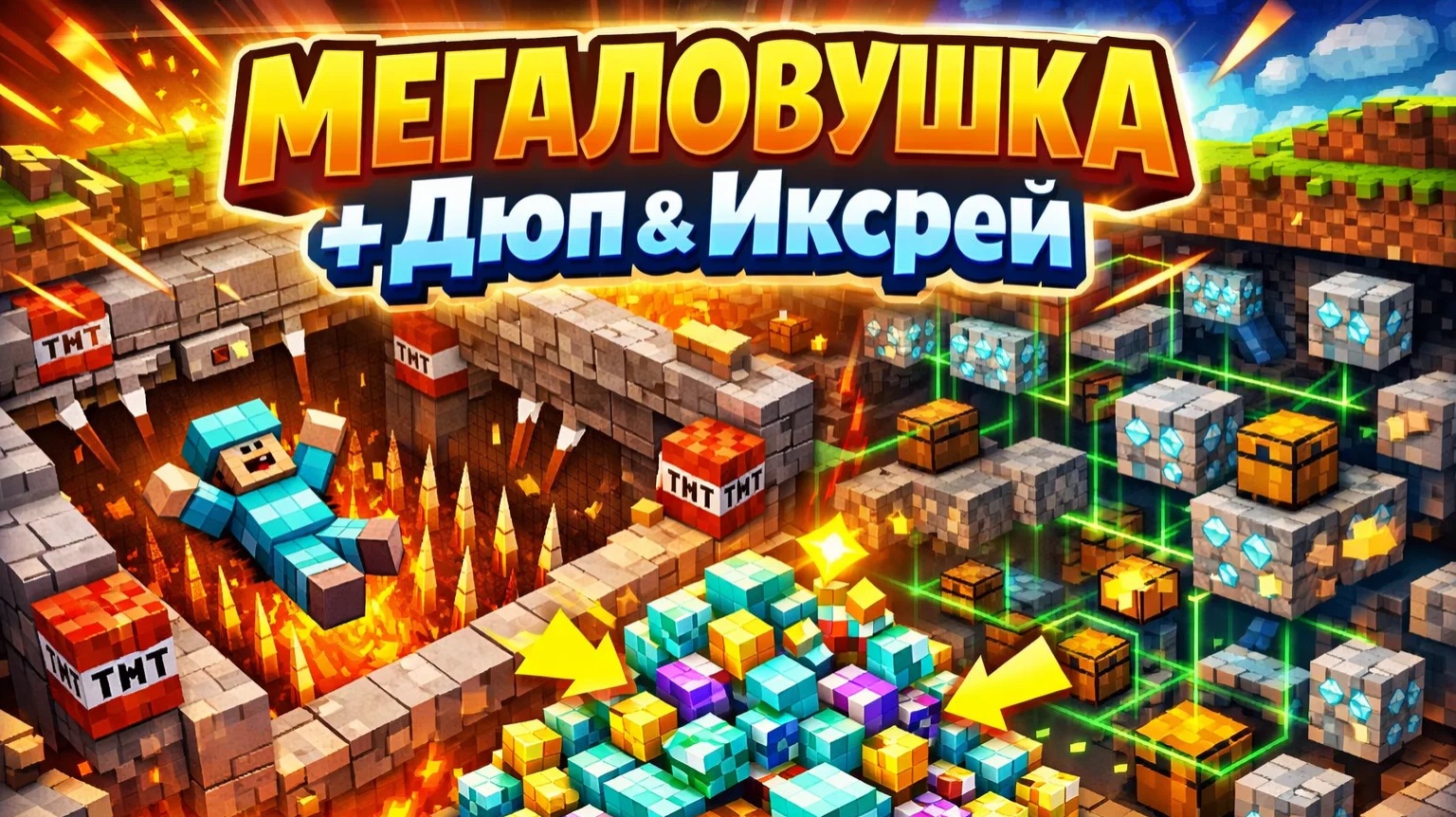 МЕГАЛОВУШКА + Дюп & Иксрей