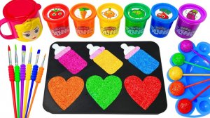 ИГРАЕМ В СЛАЙМЫ ЗАЛИВАЕМ СЕРДЕЧКИ И БУТЫЛОЧКИ АСМР ВИДЕО ДЛЯ ДЕТЕЙ ДЕТСКИЙ КАНАЛ ИГРАЛКИ-ЗАЛИПАЛКИ