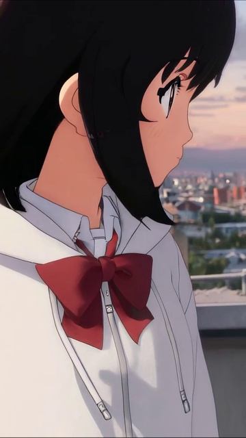 Нежные моменты заката #аниме #девушка #романтика