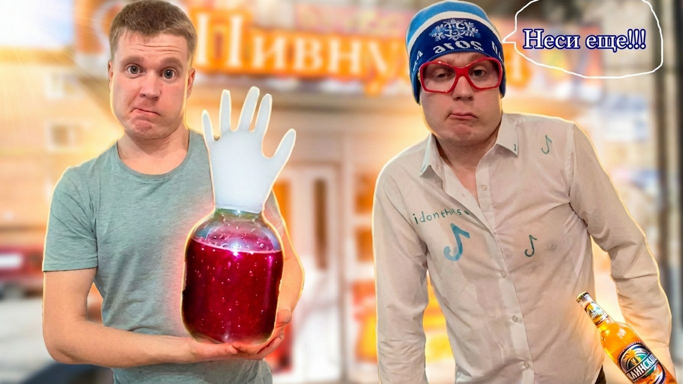 Ярик наклюкался