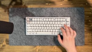 Звук Кастомной Клавиатуры Classic Silent v2