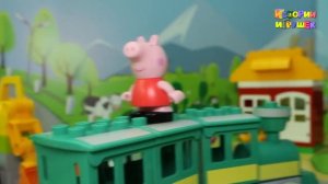 Видео про игрушки - Рискованная поездка! Познавательные и добрые игрушечные мультики