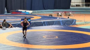 57кг полуфинал Баяндуев - Копылов