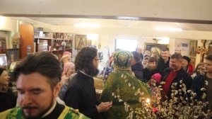 Освящение вербы. Литургия в Вербное воскресенье. 5 апреля 2026 г