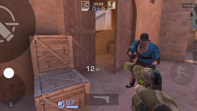 показываю раскиды в Standoff 2 на карте Sandstone 2-ая часть