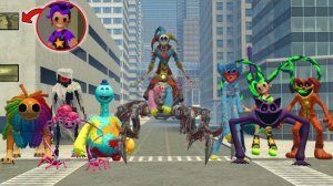 ВЫЖИВАНИЕ ПРОТИВ САМЫХ СИЛЬНЫХ МОНСТРОВ POPPY PLAYTIME В ЗАБРОШЕННОМ ГОРОДЕ | GARRY’S MOD