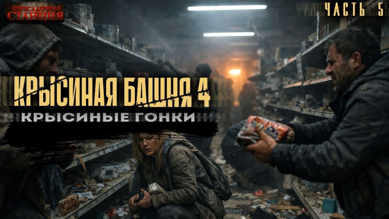 Крысиная башня 4 Крысиные гонки Часть 5 - Павел Дартс. Аудиокнига постапокалипсис. Выживание. БП