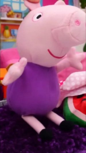 Джордж и Папа Свин поехали на рыбалку! #детскийканал #peppapig #игрушки