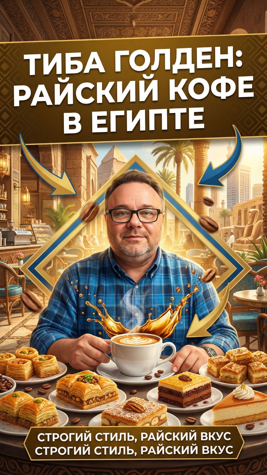 Тиба Голден Кафе Хургада Египет