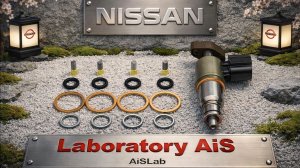 Ремкомплект на 4 инжектора N-126S, Nissan QG18DD, QR20DD, QR25DD,.mp4