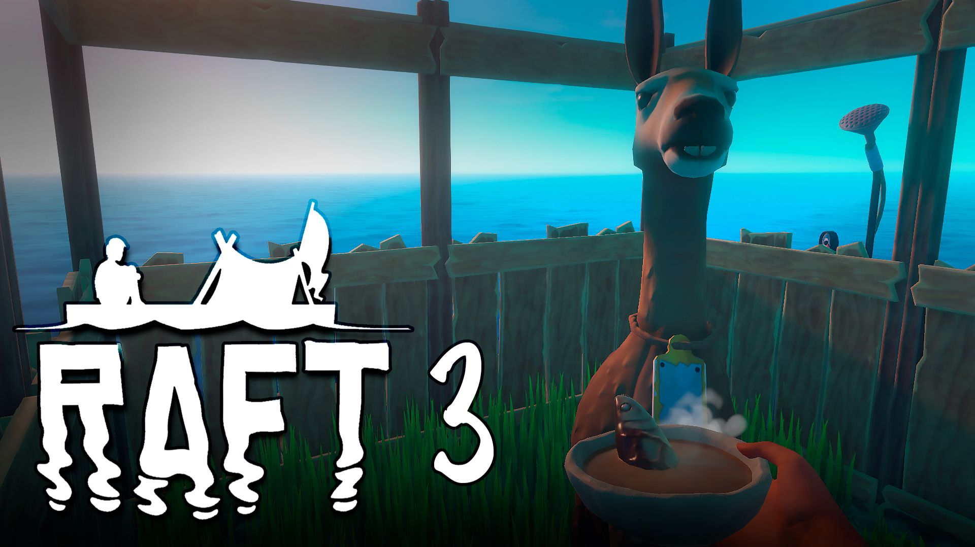 Новые пассажиры на нашем плоту | Raft 🏝️ 3 прохождение