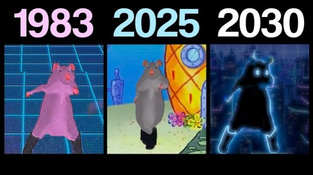 ЭВОЛЮЦИЯ ТАНЦА КРЫСЫ МЕМНАЯ КРЫСА