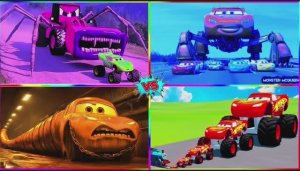 МОЛНИЯ МАКВИН МУЛЬТИК: Гигантский Маквин Пожиратель и Машинки Монстры 🏎️ БИТВА ГИГАНТОВ