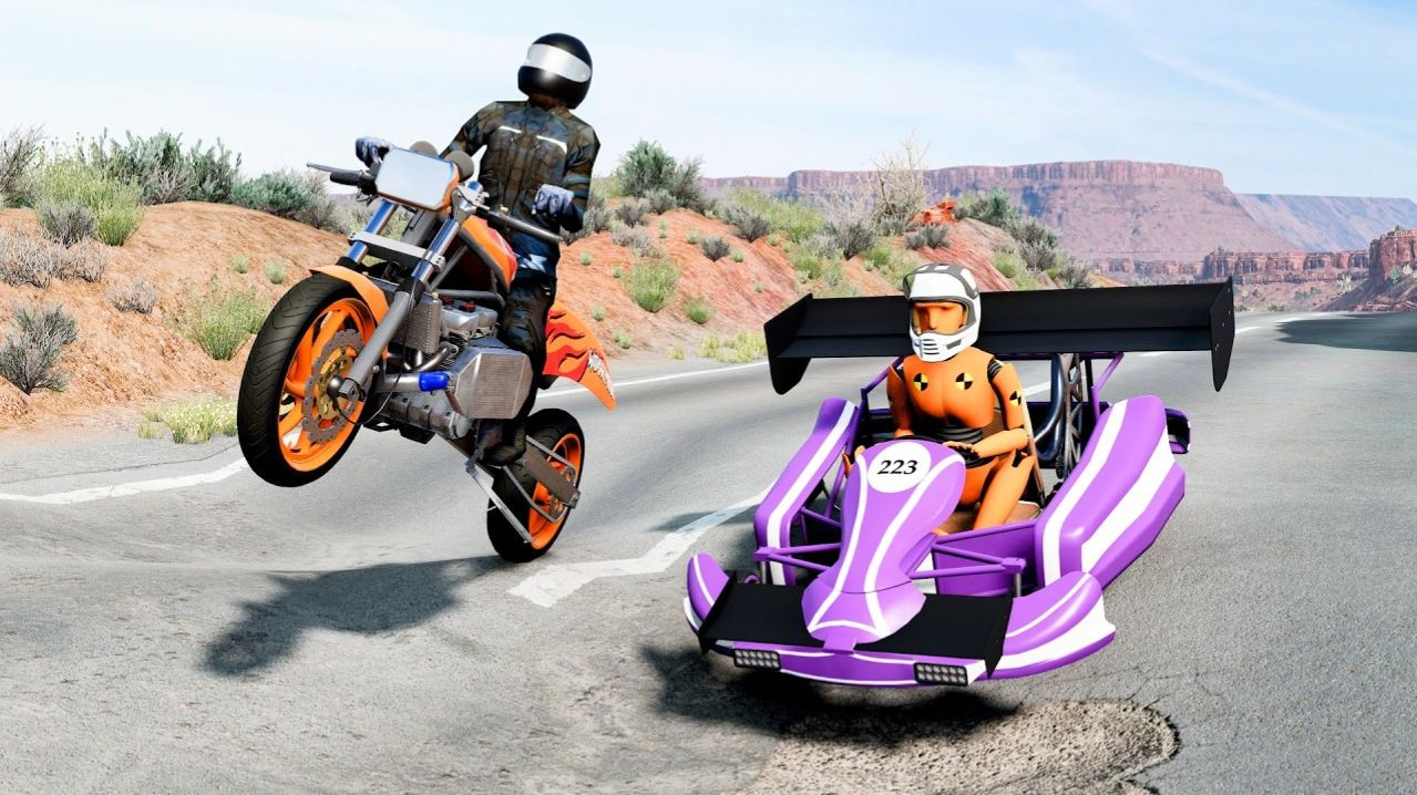 БЕЗУМНЫЕ аварии на высокой скорости #12 🎮 машинки гонки