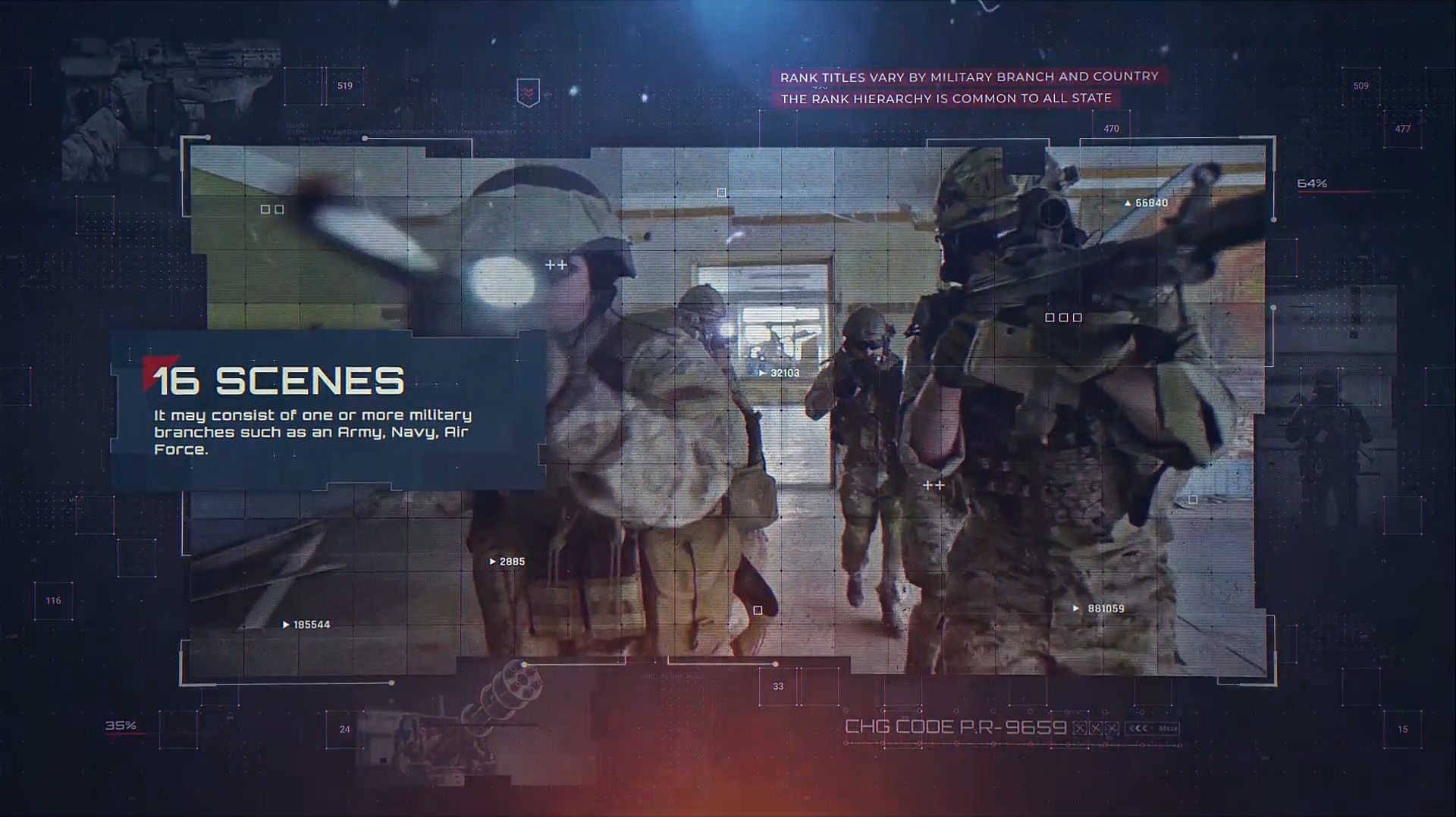 Слайд-шоу Военное 9 (презентация, видео из фото). Пример, монтаж видео на заказ.