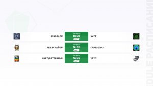 2 тур ветеранского турнира 40+ 8/8.