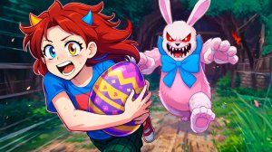 😱УКРАЛА ПАСХАЛЬНОЕ ЯЙЦО у ЗЛОГО КРОЛИКА в 99 НОЧЕЙ в ЛЕСУ in the Forest в Роблокс