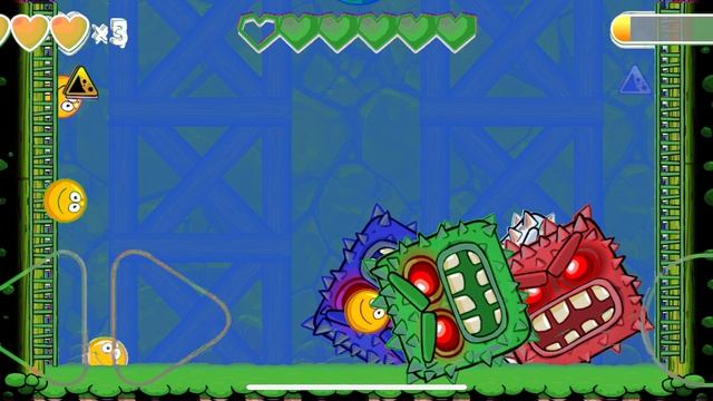 Цветные боссы: Синий, белый, красный, зелёный