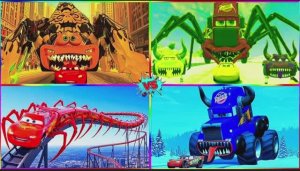 ГИГАНТСКИЙ МАКВИН ПАУК ПОЖИРАТЕЛЬ: Тачки против Монстров 🏎️ ЭПИЧЕСКИЙ МУЛЬТИК БАТТЛ