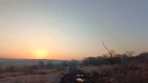 Восход солнца над Уссурийском. 05.04.2026 год. Воскресенье. Минимальная облачность. Часть 1.