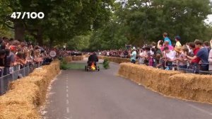 Топ-100 забавных аварий на Red Bull Soapbox Race