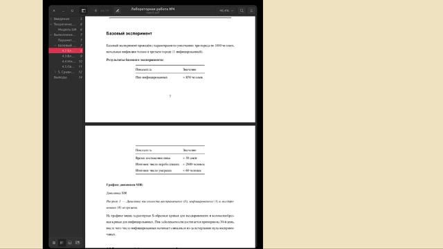 защита лабораторной работы №4
